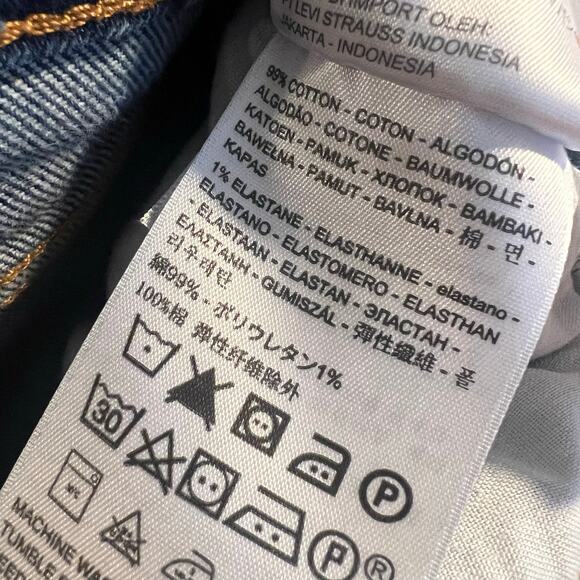 Levi’s Wedgie Jeans Size 27 - Picture 5 of 10